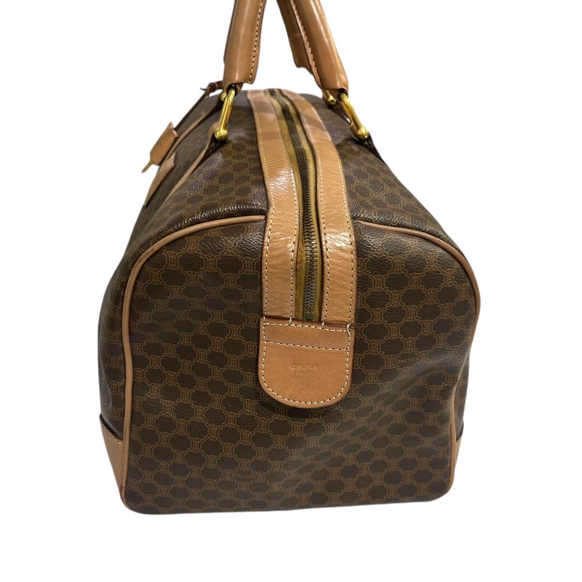 Celine × Vintage 🔥RARE🔥CELINE VINTAGE MONOGRAM DUFFLE TRAVEL BAG Size ONE SIZE - 7 Thumbnail
