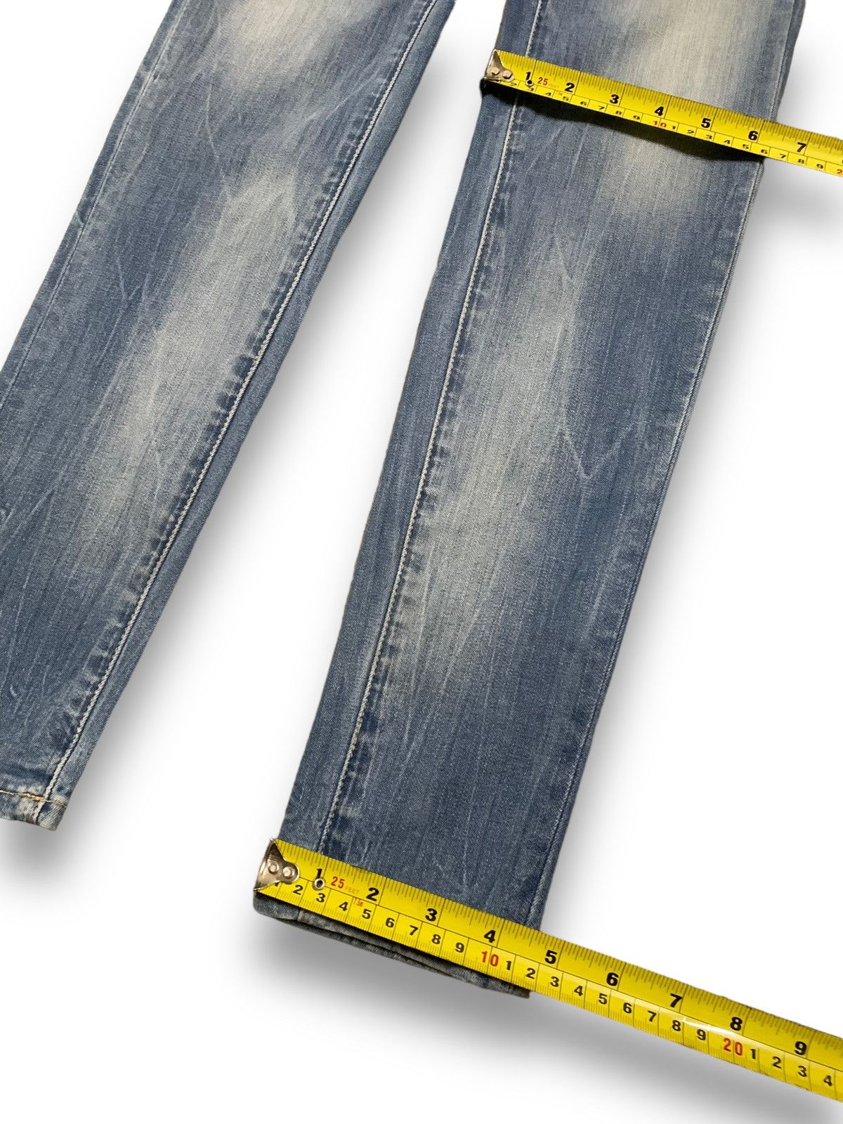 Ralph Lauren Vintage Ralph Lauren Skinny Blue Washed Jeans Size 26 Size 26" / US 2 / IT 38 - 16 Thumbnail