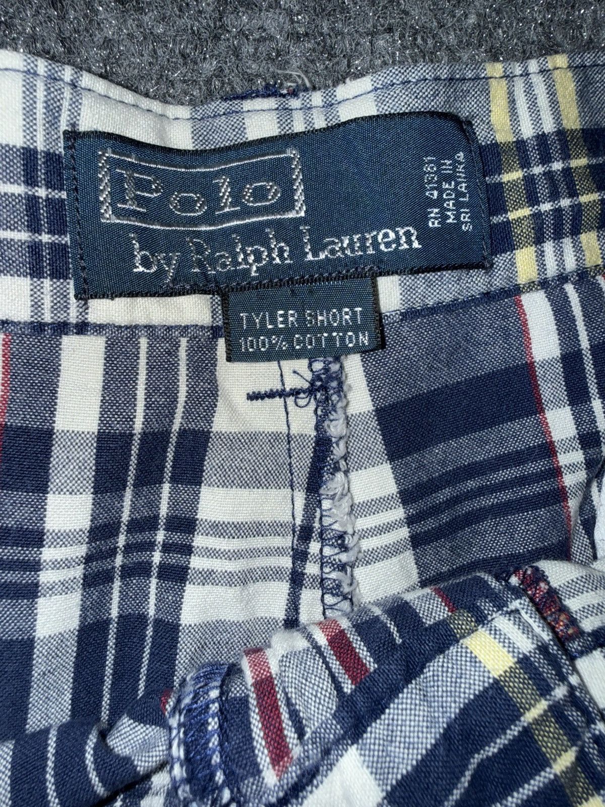 Polo Ralph Lauren Vintage Polo Ralph Lauren Pleated Shorts Plaid 34 Size US 34 / EU 50 - 5 Thumbnail