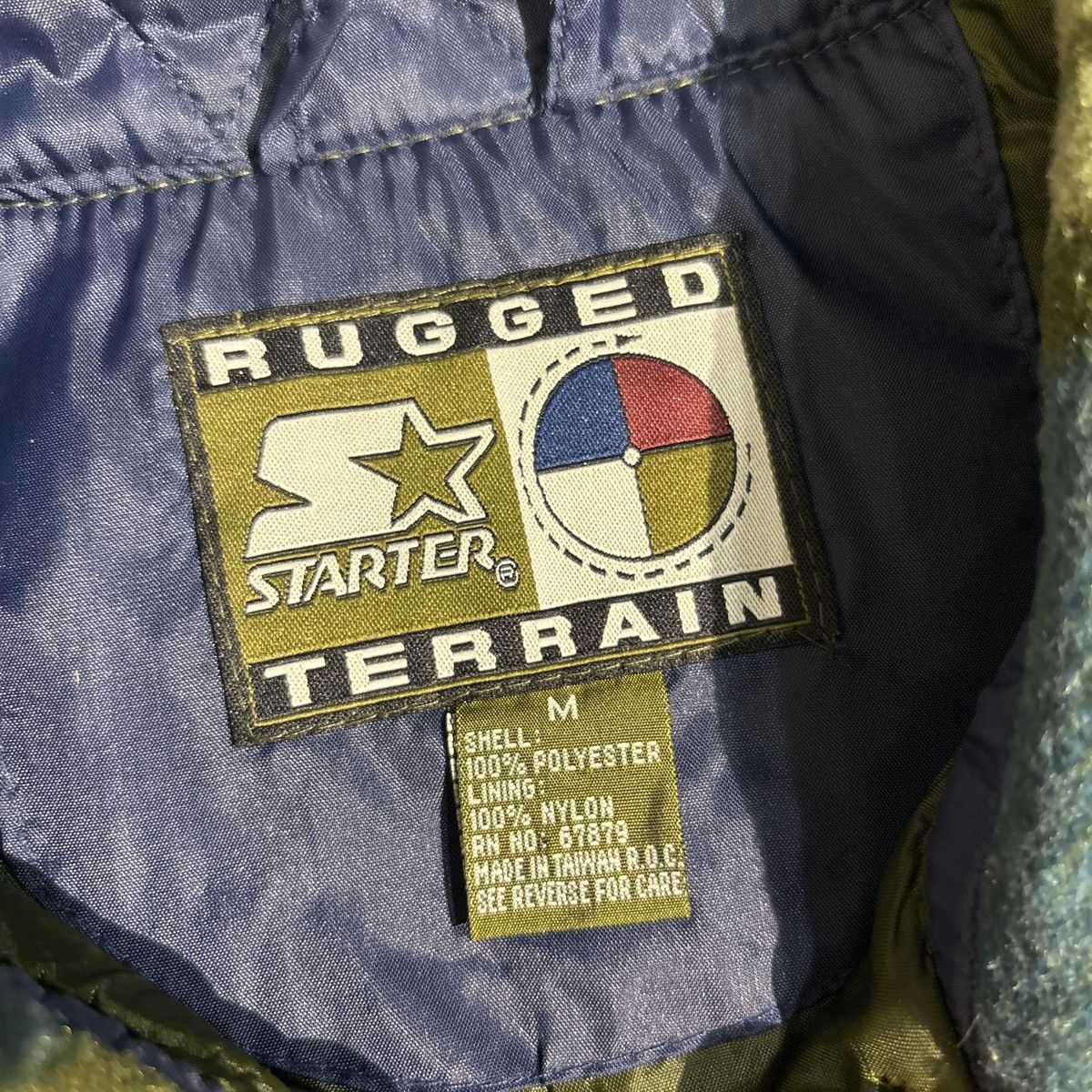 Starter Vintage Starter Rugged Terrain Navy Fleece Jacket Size M Size US M / EU 48-50 / 2 - 4 Thumbnail