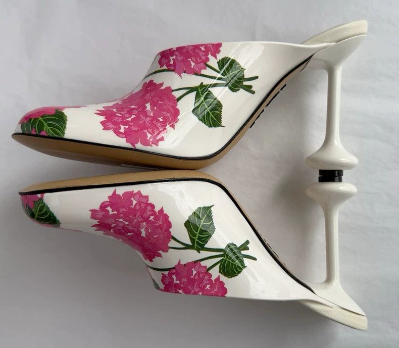 Loewe LOEWE Printed Toy high heel slippers Size US 6.5 / IT 36.5 - 4 Thumbnail