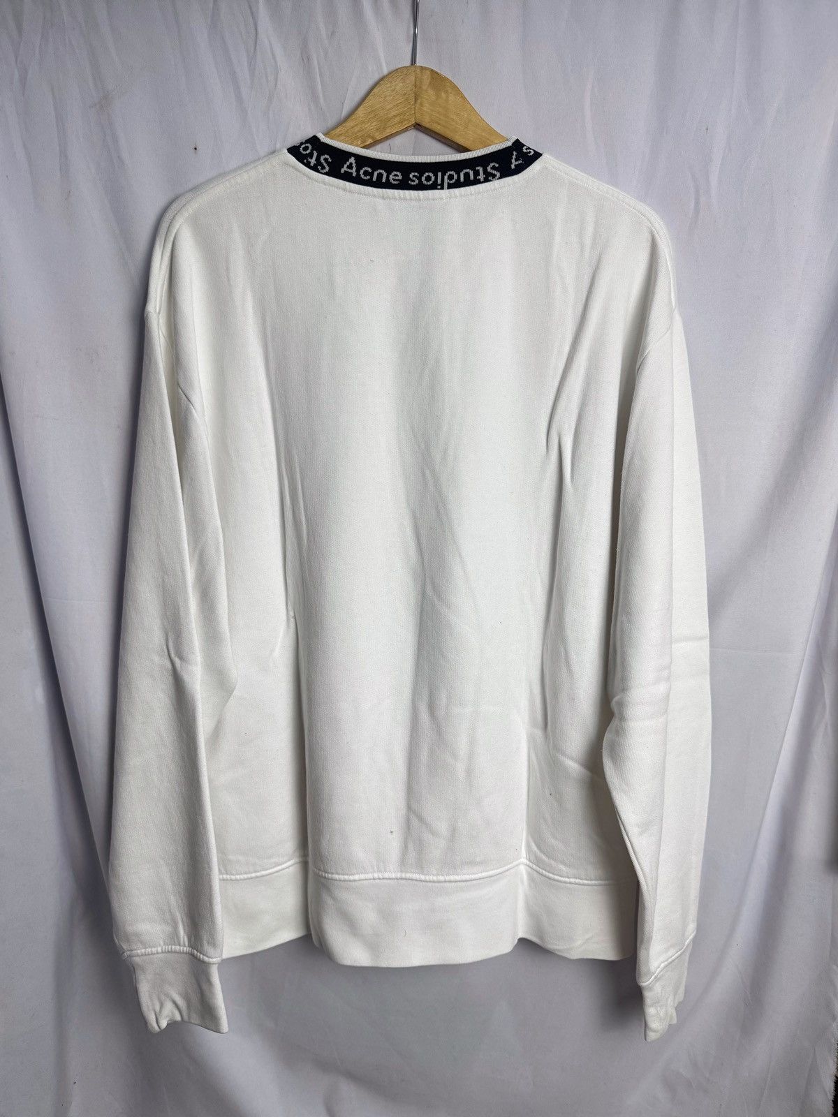 Acne Studios Acne Studios Fulton Logo Rib Sweatshirt Size US S / EU 44-46 / 1 - 3 Thumbnail