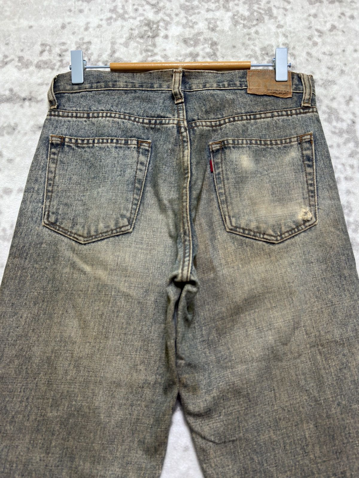 Japanese Brand Flared BOBSON COMPANY Stone Wash Bootcut Denim Size US 29 - 9 Thumbnail