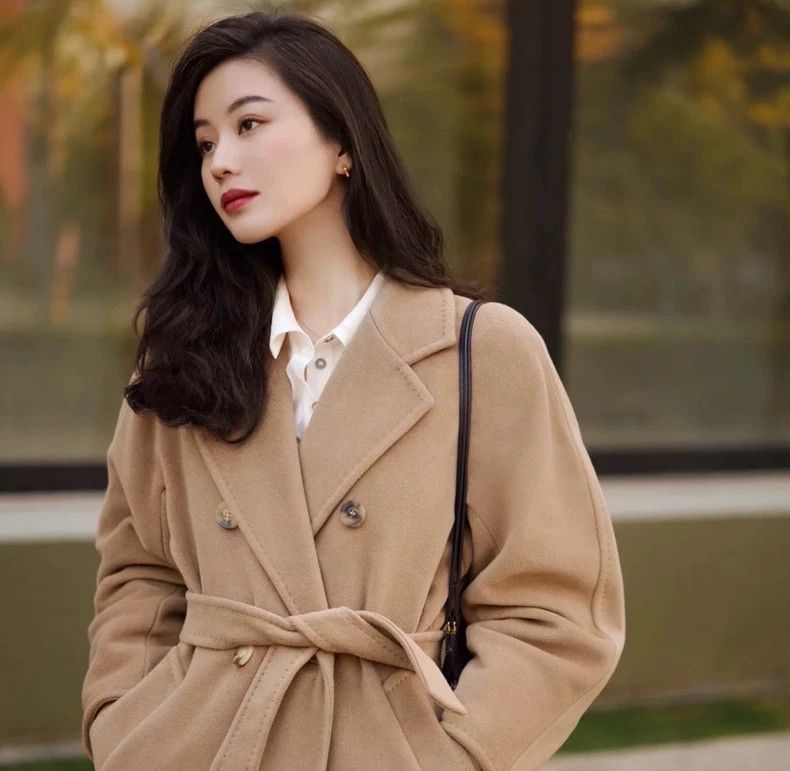 Max Mara Max Mara 101801 Series Coat (Camel) Size M / US 6-8 / IT 42-44 - 2 Thumbnail