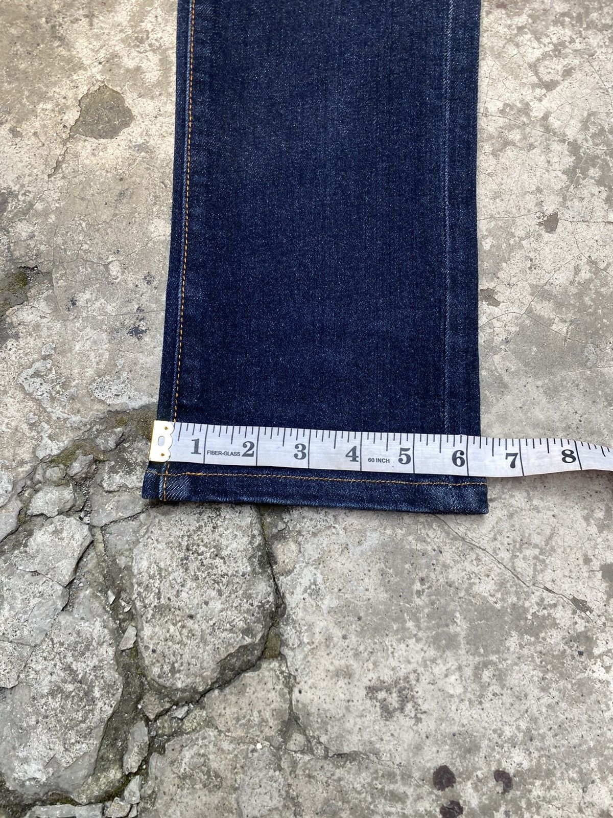 Vanquish Vanquish Tokyo Japan Deep Blue Wash Slim Jeans Size US 30 / EU 46 - 11 Thumbnail