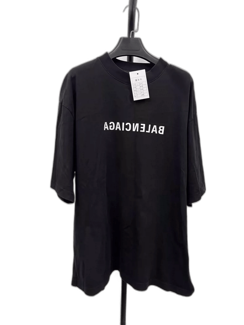 Balenciaga Balenciaga Reverse Print Short Sleeve T-Shirt-yf Size US XL / EU 56 / 4 - 1 Thumbnail
