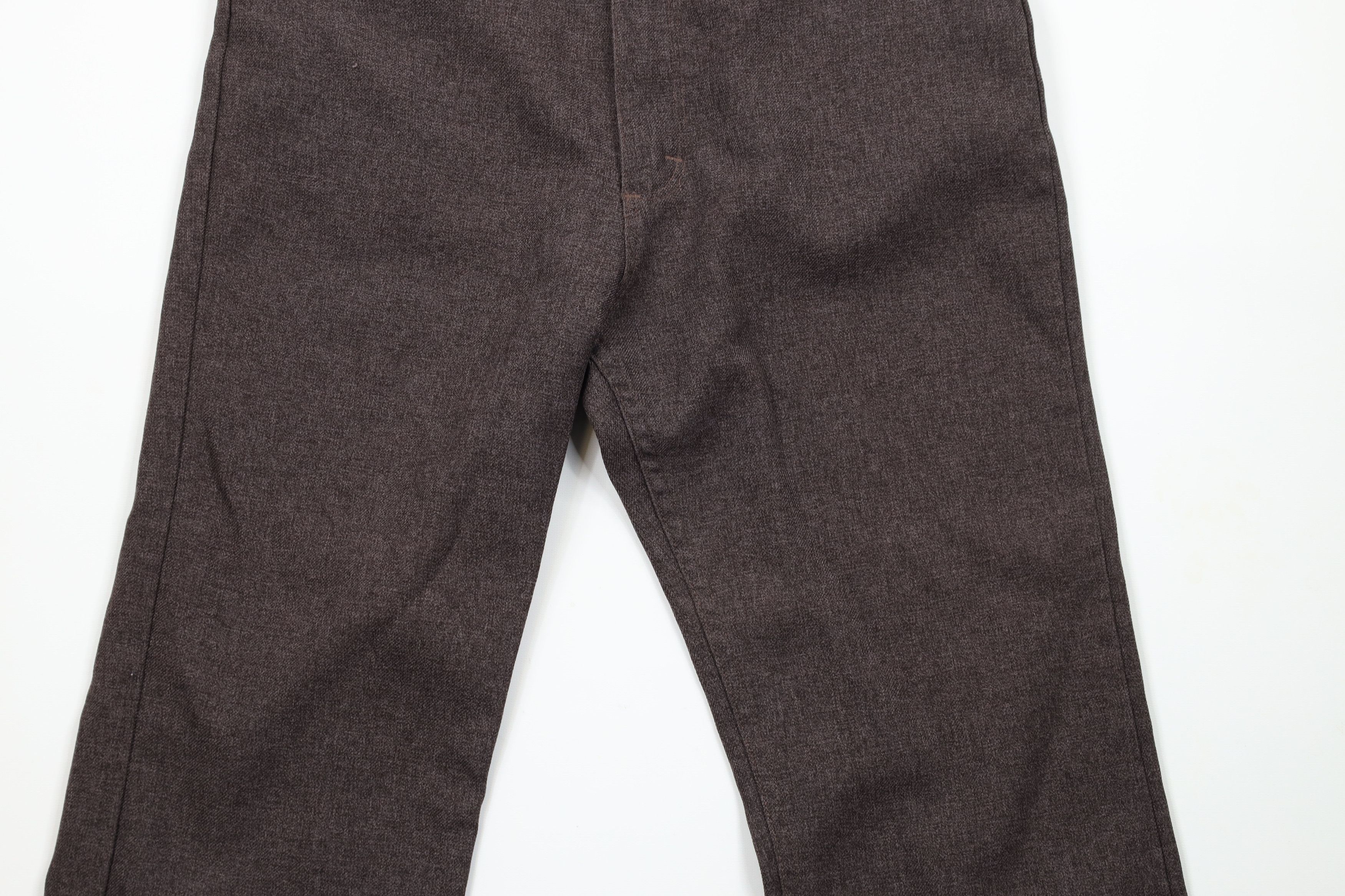 Vintage × Wrangler Vinage 70s Wrangler Flared Wide Leg Chino Pants Purple USA Size US 34 / EU 50 - 3 Thumbnail
