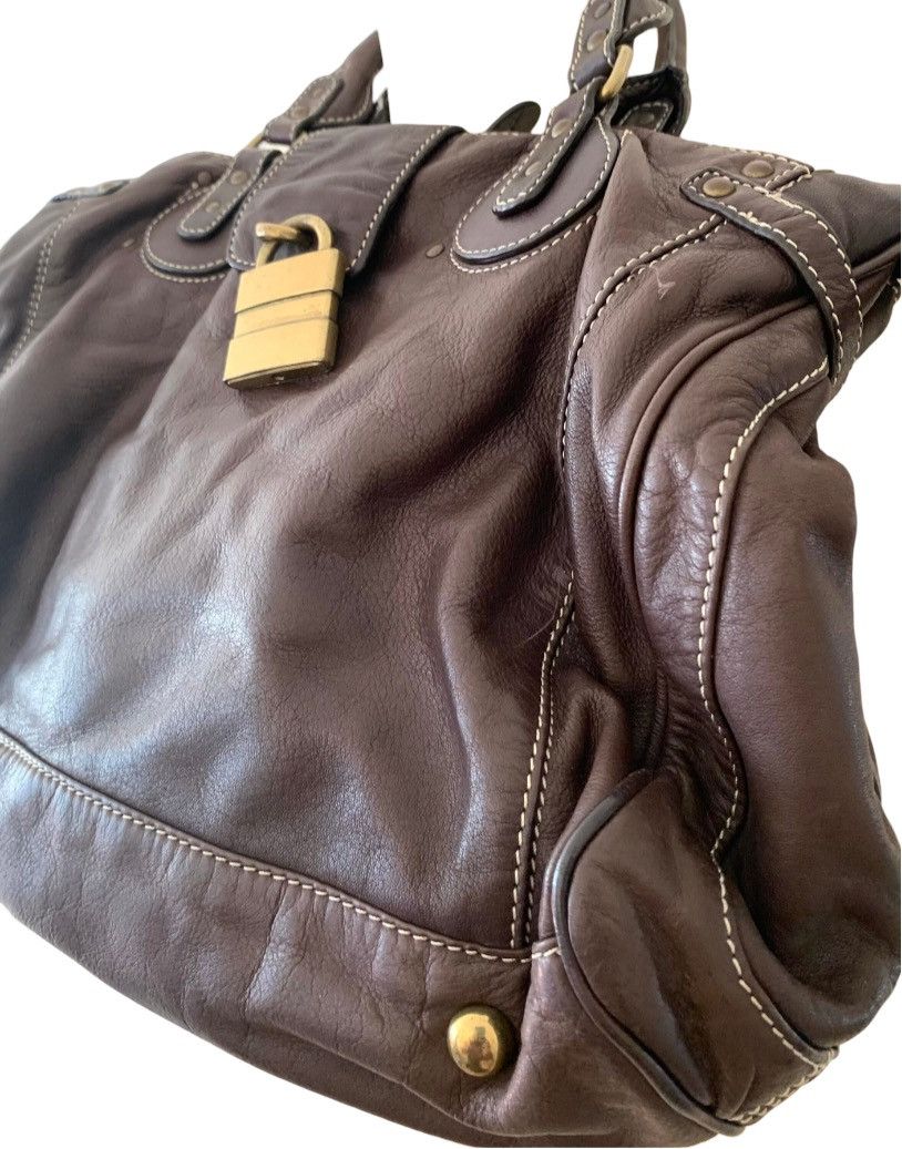 Danier × Designer × Vintage Danier Leather Shoulder Hobo Bag Brown superb large Vintage Size ONE SIZE - 7 Thumbnail