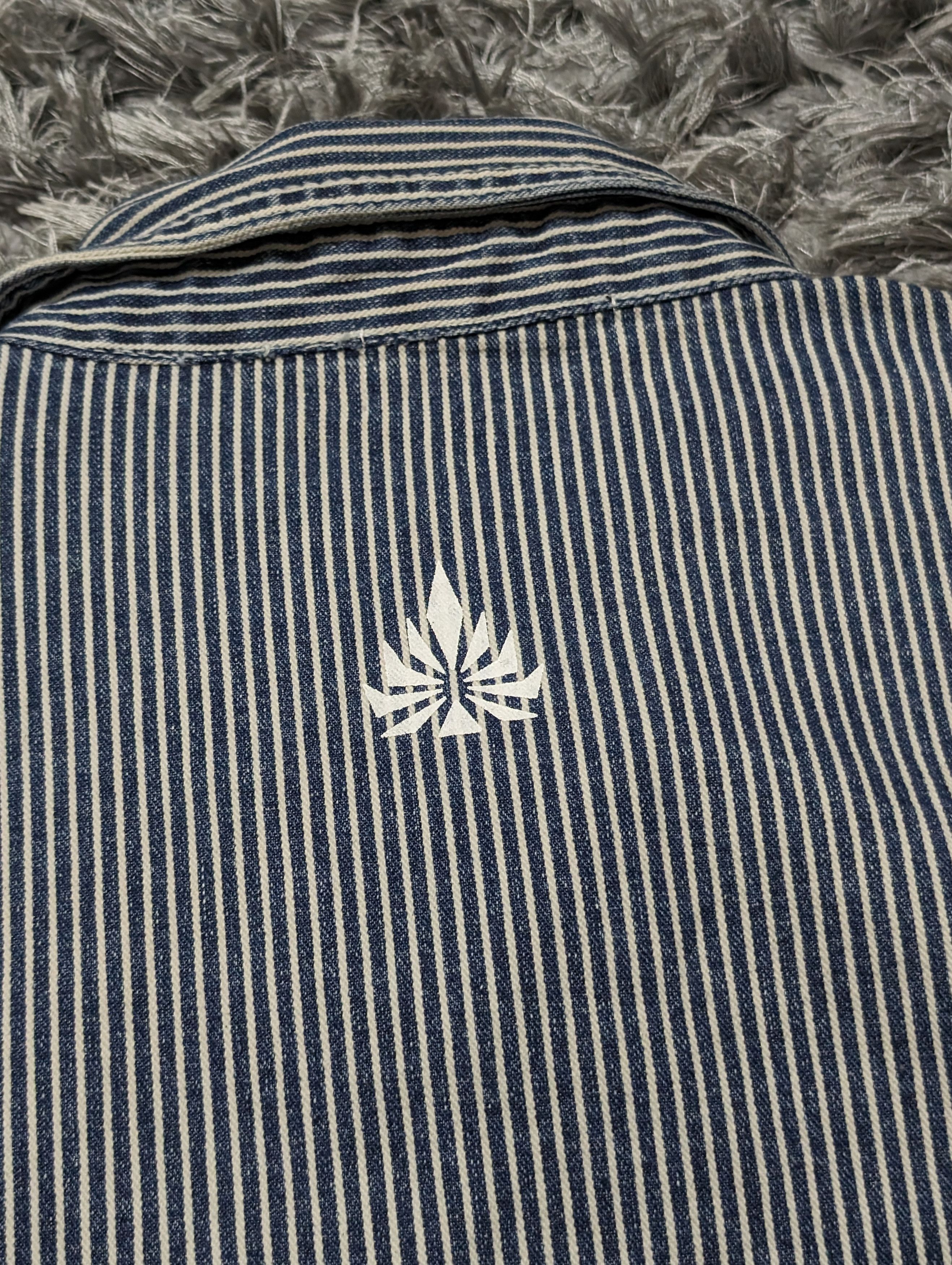 Bias Bias Hickory Stripes Workers Jacket Oversized Workwear Size US M / EU 48-50 / 2 - 8 Thumbnail