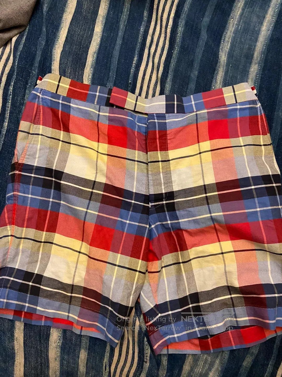 Thom Browne thom browne plaid shorts in classic fit. Size US 27 - 1 Thumbnail