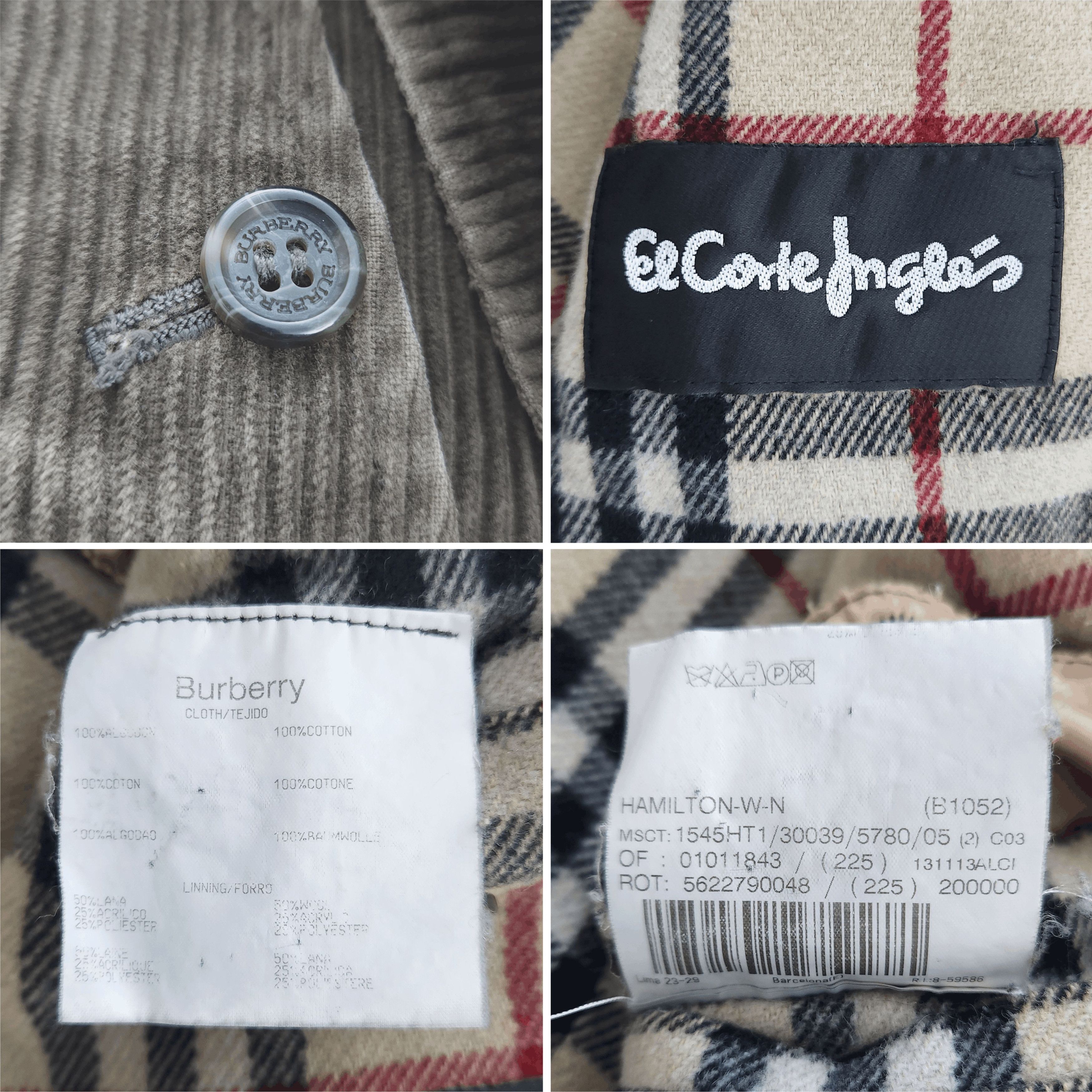 Burberry Burberry London Green Nova Check Corduroy Bomber Jacket XL Size US XL / EU 56 / 4 - 5 Thumbnail