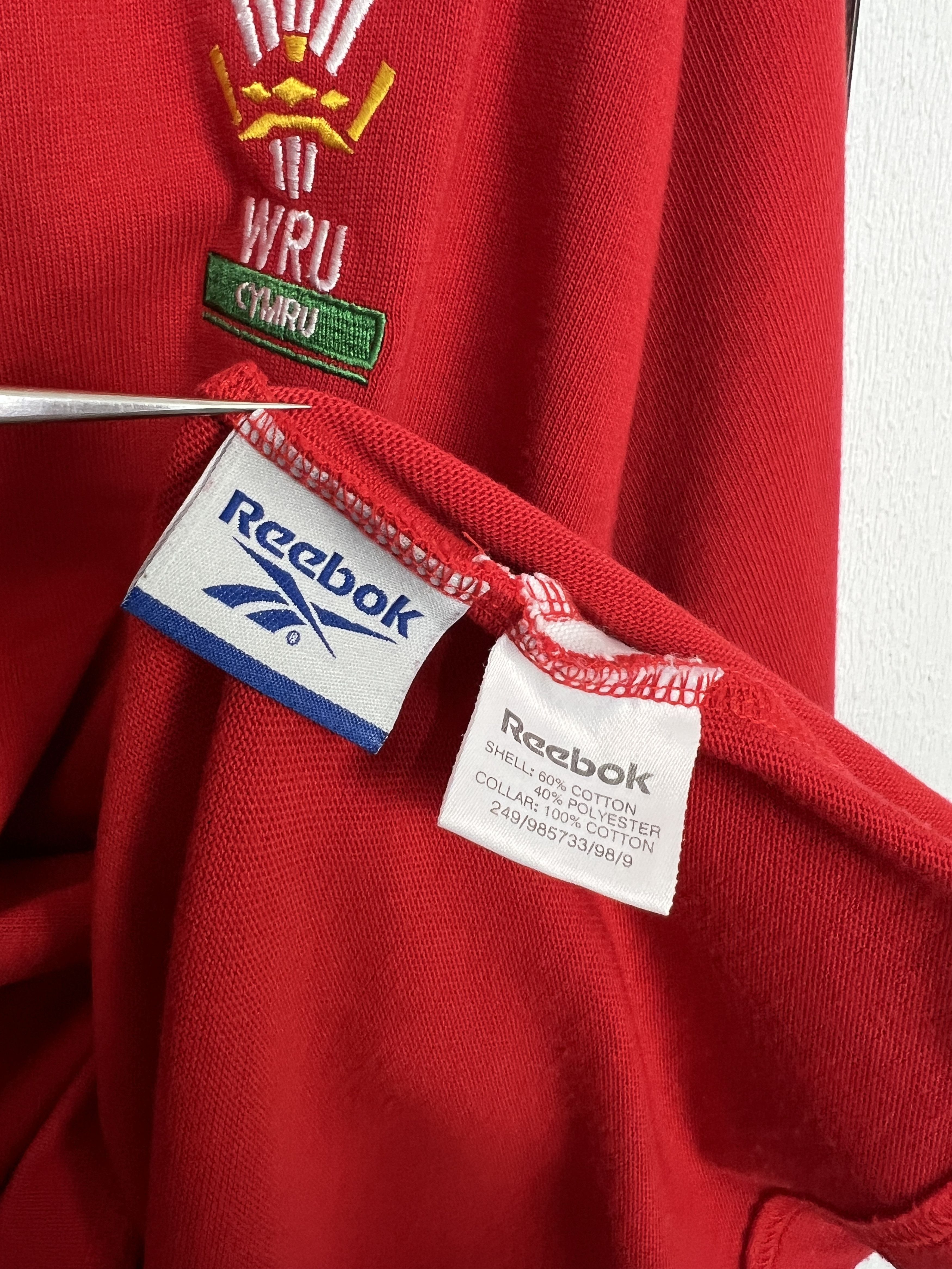 Reebok Vintage 90's Wales Rugby Union Jersey Long Sleeve Shirt Size US XXL / EU 58 / 5 - 7 Thumbnail
