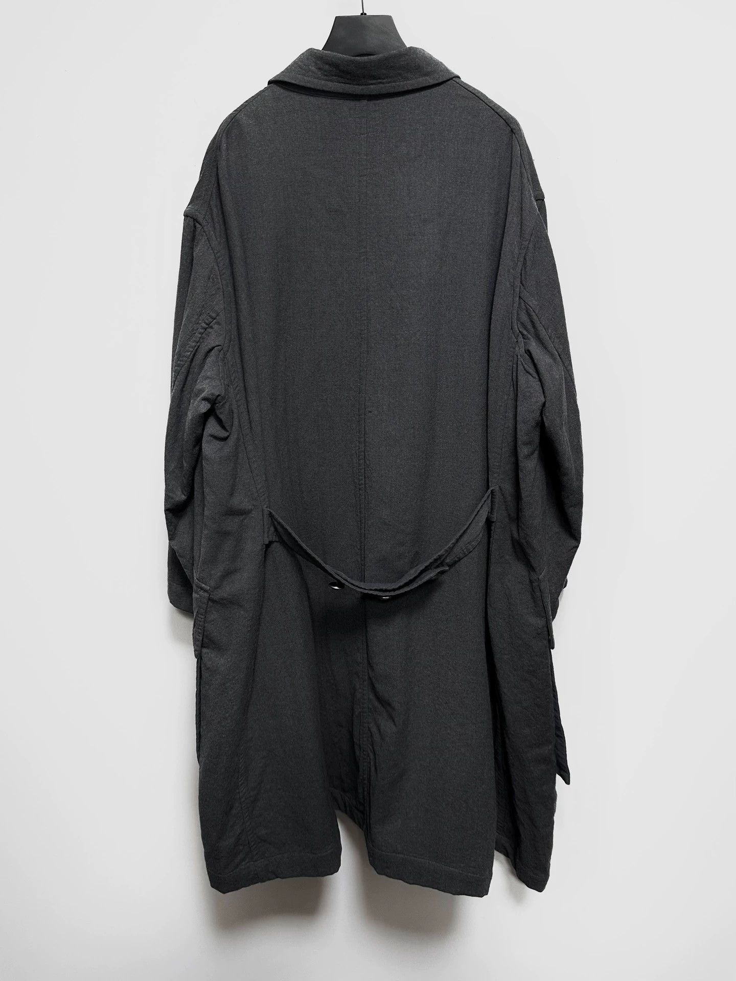 Other Chez VIDALENC Silver Button Handmade Wool Coat Size US L / EU 52-54 / 3 - 2 Thumbnail