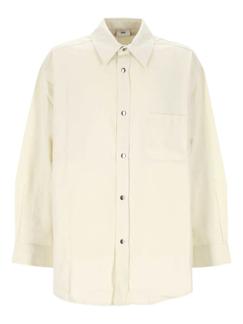 AUTRY o1y0426 Solid Color Shirt in Light Beige Size US M / EU 48-50 / 2 - 1 Thumbnail