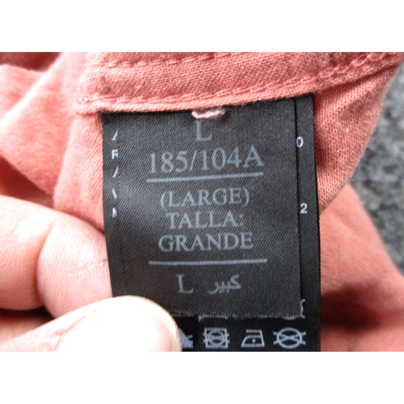 Allsaints All Saints Shirt Mens L Pink Viscose Polo Golf Casual Preppy Size US L / EU 52-54 / 3 - 6 Thumbnail