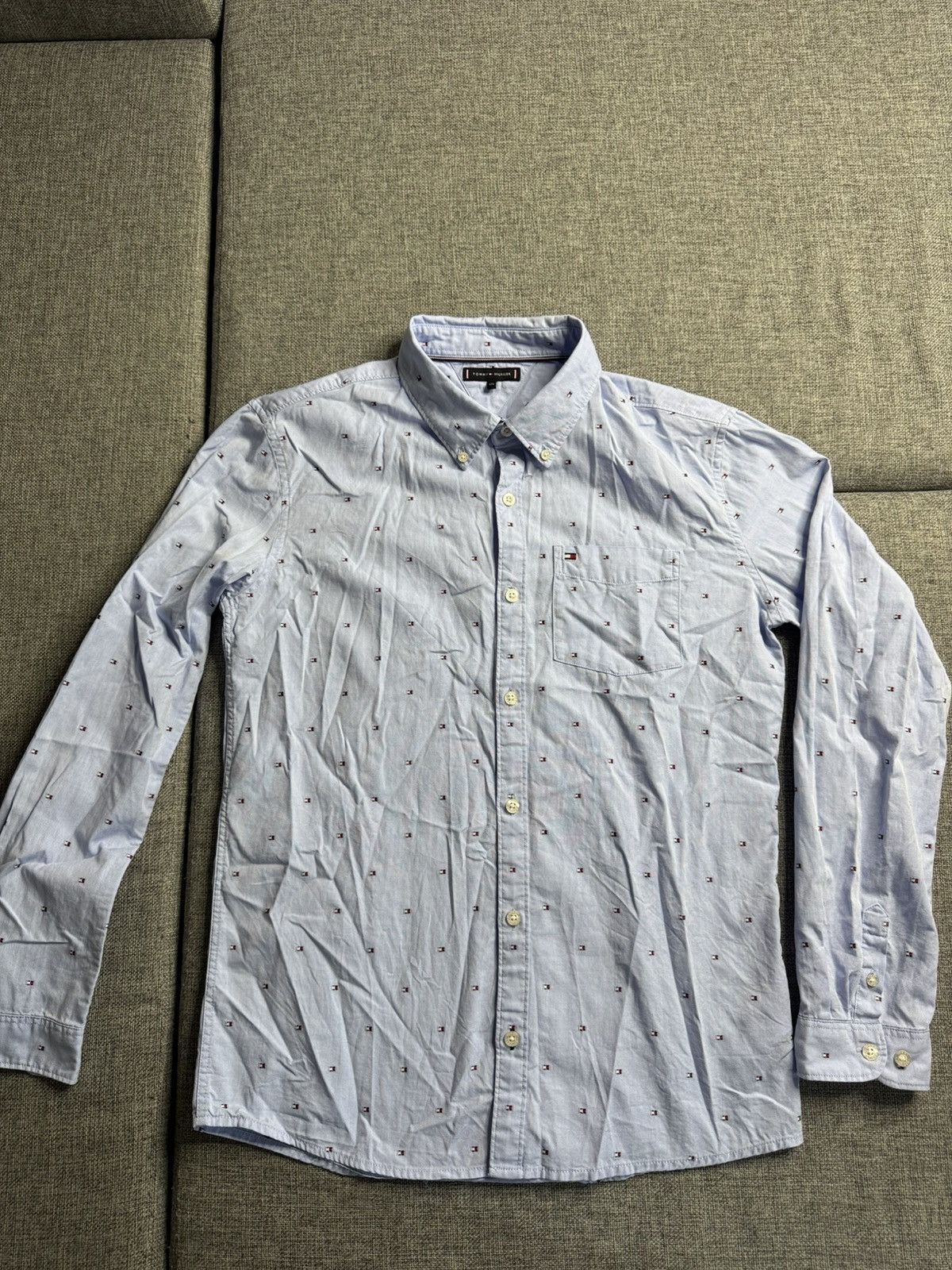 Tommy Hilfiger Tommy Hilfiger shirt multi logo Size US S / EU 44-46 / 1 - 2 Thumbnail