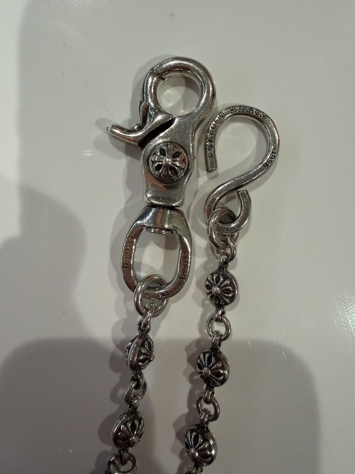 Chrome Hearts Chrome hearts cross ball wallet chain Size ONE SIZE - 3 Thumbnail