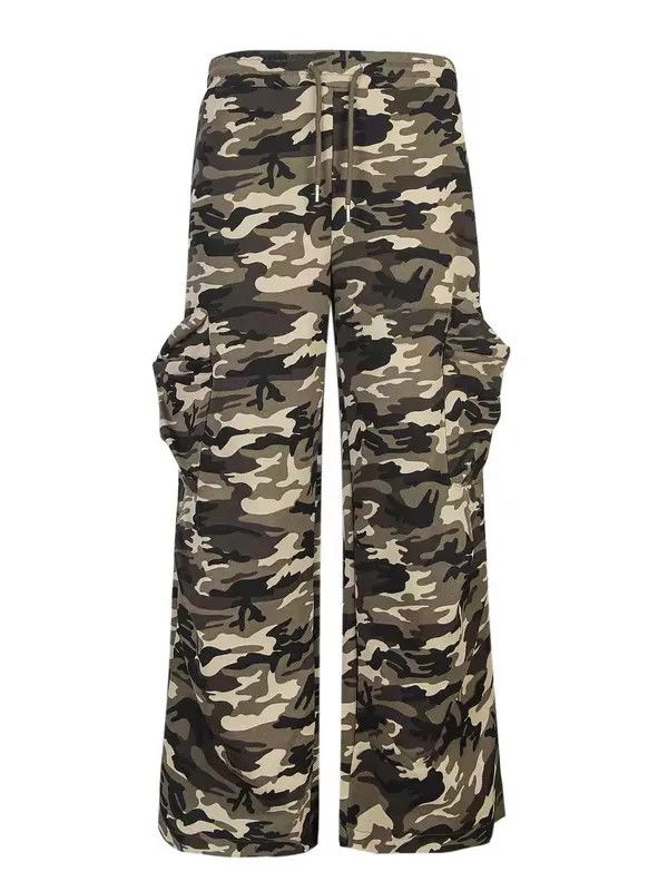 VIBE Retro High Street Hip Hop Leopard Print Loose Casual Pants Size US 30 / EU 46 - 7 Thumbnail