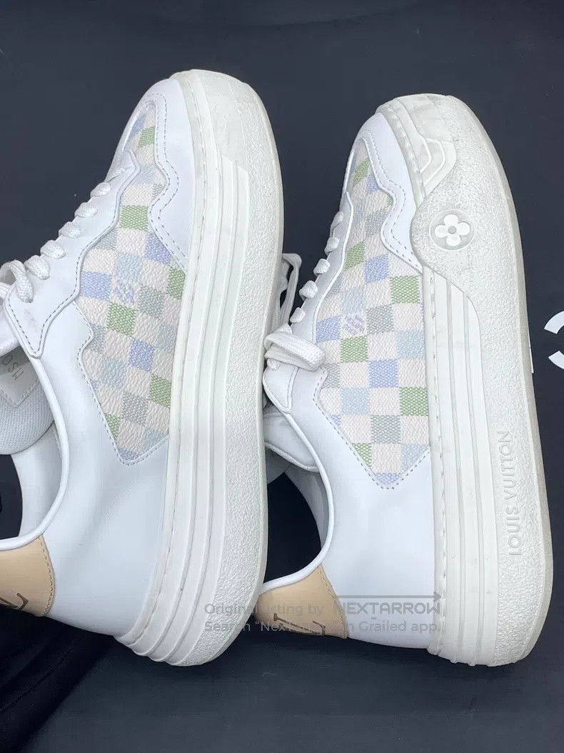 Louis Vuitton Louis Vuitton Checkerboard thick-soled shoes Size US 4.5 / IT 34.5 - 6 Thumbnail