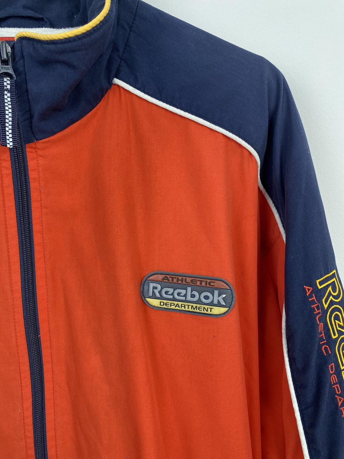 Reebok × Vintage Men’s Vintage Reebok Track Top Jacket size L Size US L / EU 52-54 / 3 - 3 Thumbnail