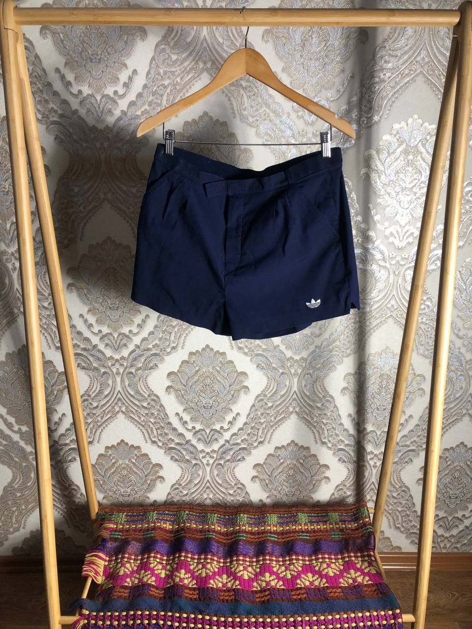 Adidas × Vintage VERY RARE ADIDAS ORIGINAL SHORTS RETRO VINTAGE Y2K 90s NYLON Size US 34 / EU 50 - 1 Thumbnail