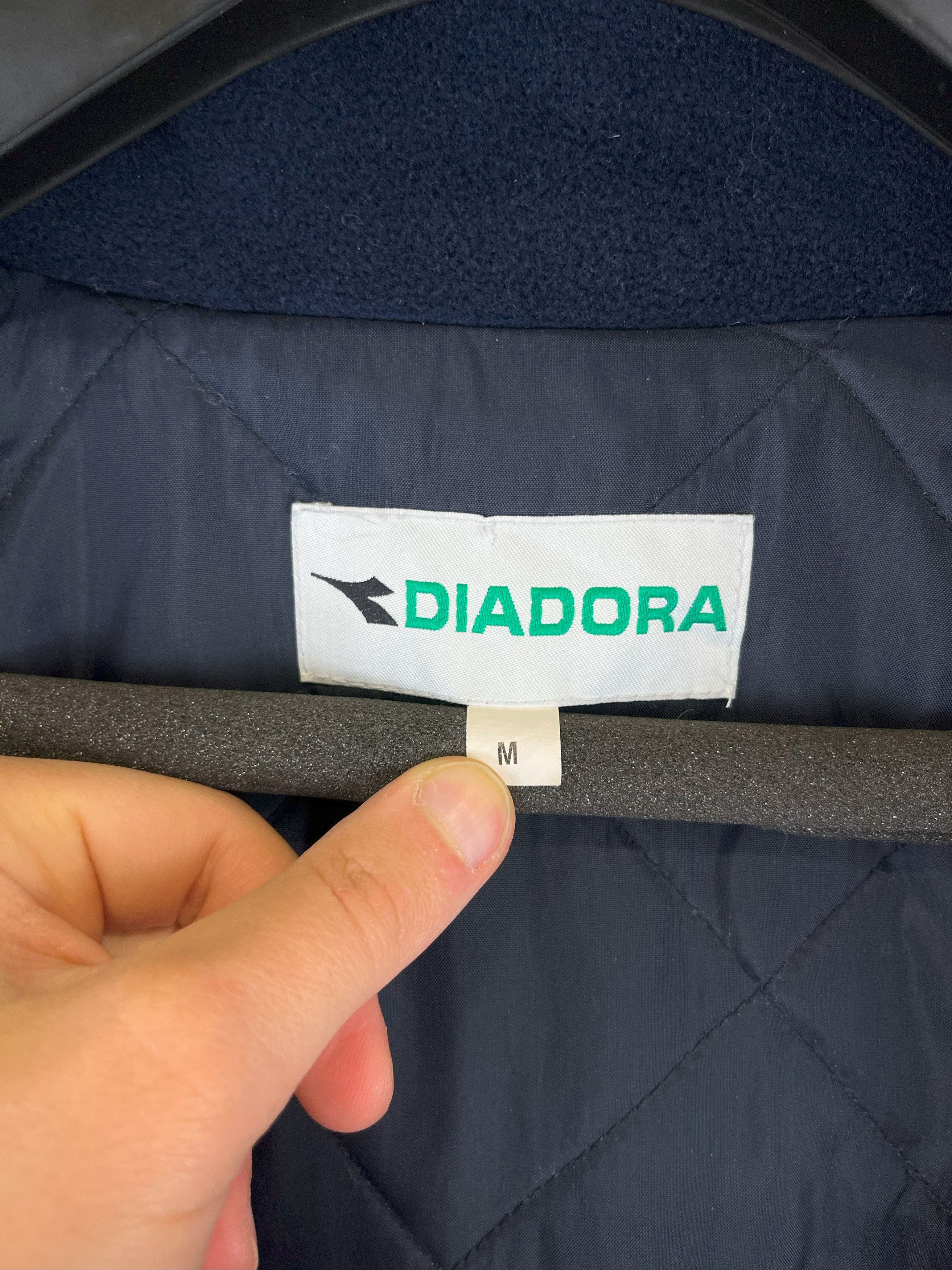 Diadora Vintage Diadora Italy FIGC Long Jacket Big Logo Size M Size US M / EU 48-50 / 2 - 14 Thumbnail