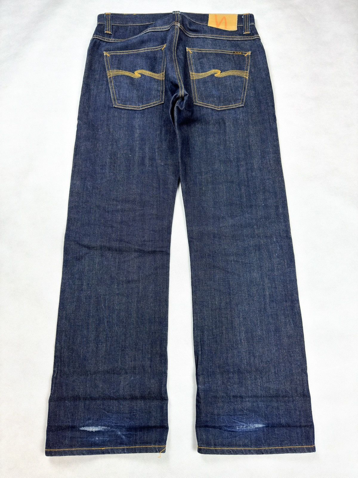 Nudie Jeans Nudie Jeans Straight Sven straight fit selvedge jeans 34x32 Size US 34 / EU 50 - 4 Thumbnail