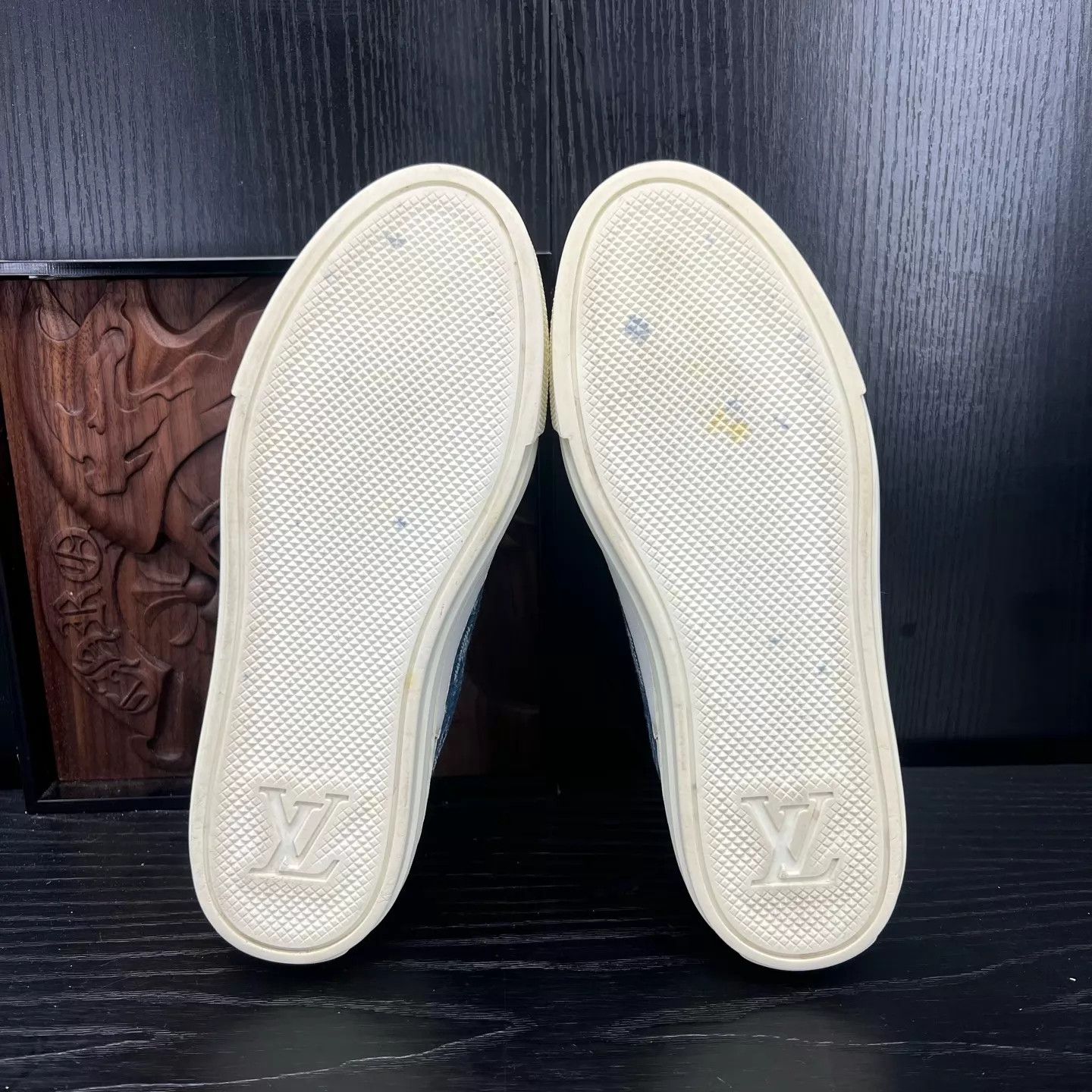 Louis Vuitton LV Stellar Denim Blue 35.5 Like New Size US 5 / IT 35 - 6 Thumbnail
