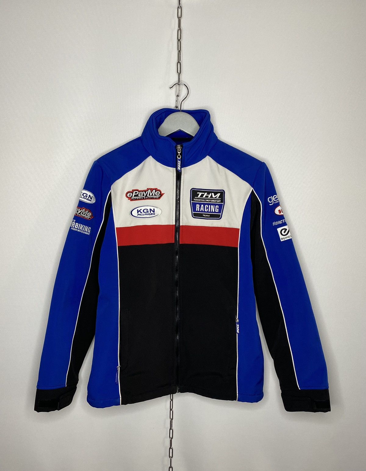 Ducati THM TOMMY HILL Motorsport Big Logo Sponsors Full Zip Jacket Size US XS / EU 42 / 0 - 2 Thumbnail