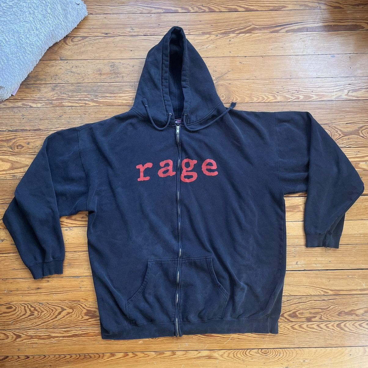 Vintage Rage Against the Machine Guerrilla Radio XXXL Hoodie