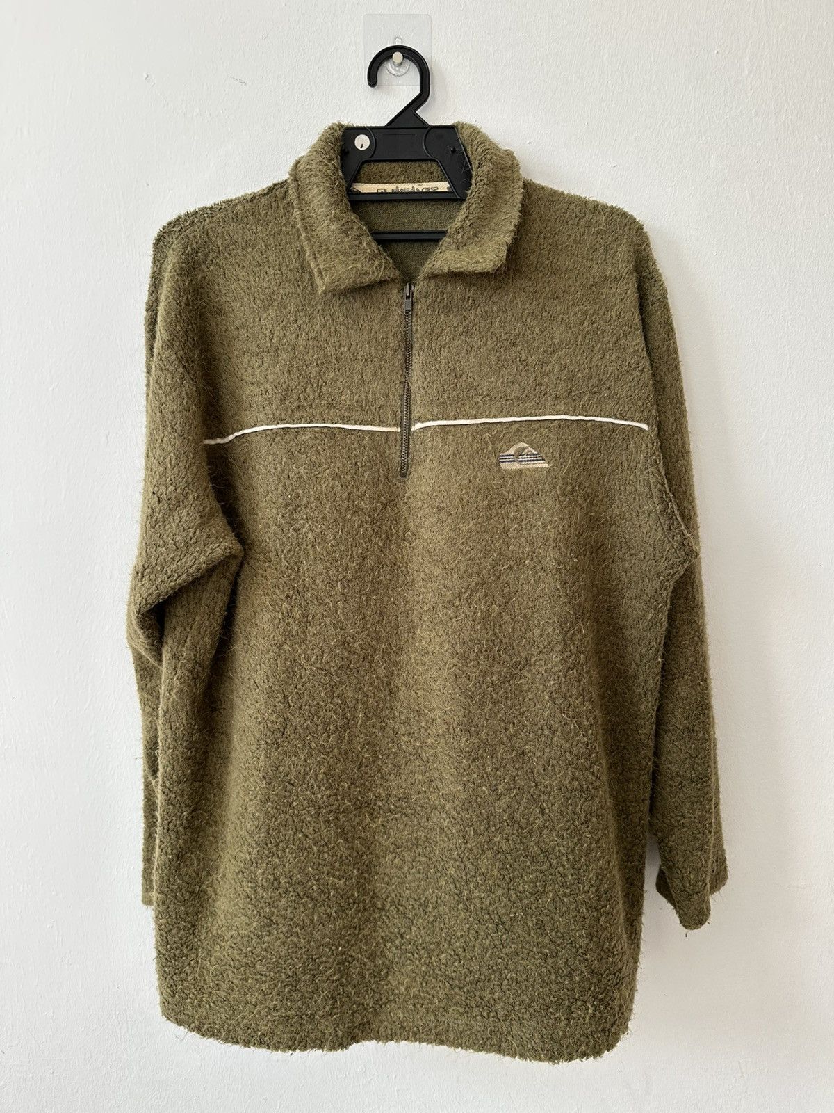 Quiksilver Vintage Quiksilver Halfzipper Wool Mohair Size US M / EU 48-50 / 2 - 11 Thumbnail