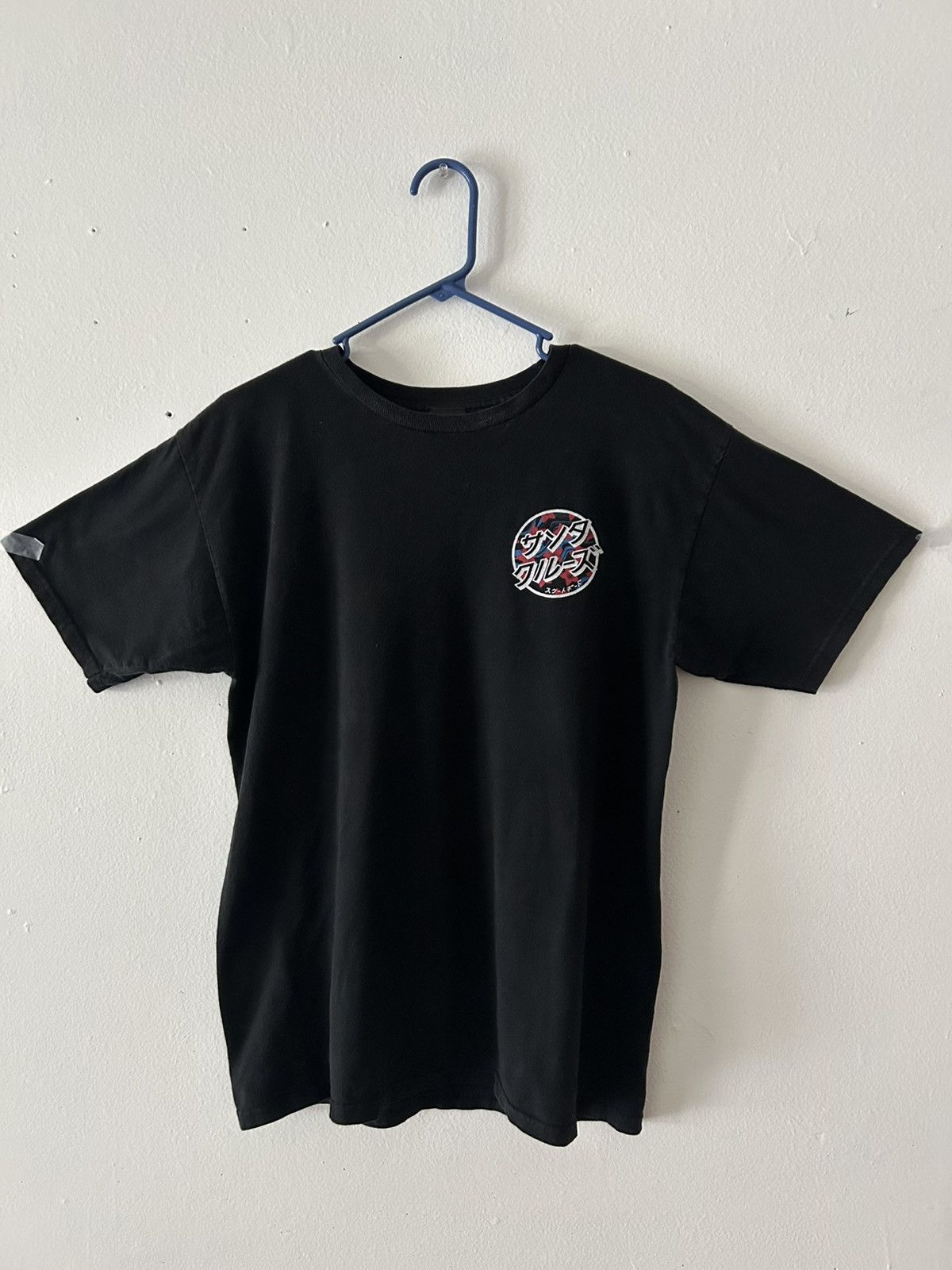 Santa Cruz Skateboards Black Santa Cruz Graphic T-Shirt Size US M / EU 48-50 / 2 - 1 Thumbnail