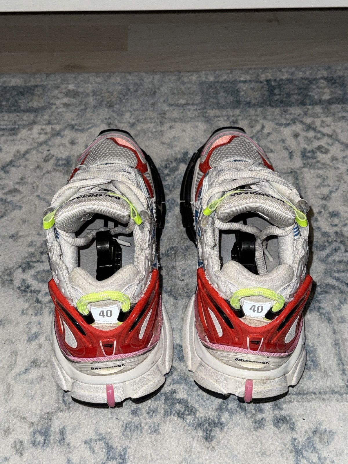 Balenciaga Balenciaga Runner Multicolour Size US 7 / EU 40 - 6 Thumbnail