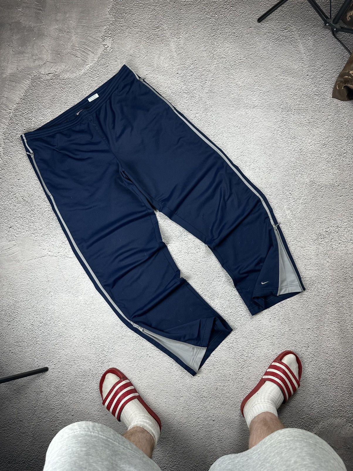 Nike Vintage Nike Track Pants Y2K Baggy Drill Style Size US 36 / EU 52 - 1 Thumbnail
