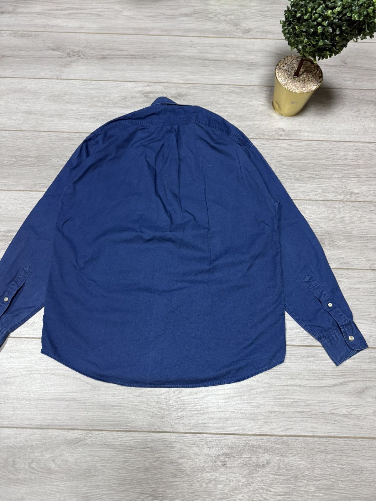 Yves Saint Laurent Saint Laurent jeans overshot vintage shirt buttons Size US M / EU 48-50 / 2 - 12 Thumbnail