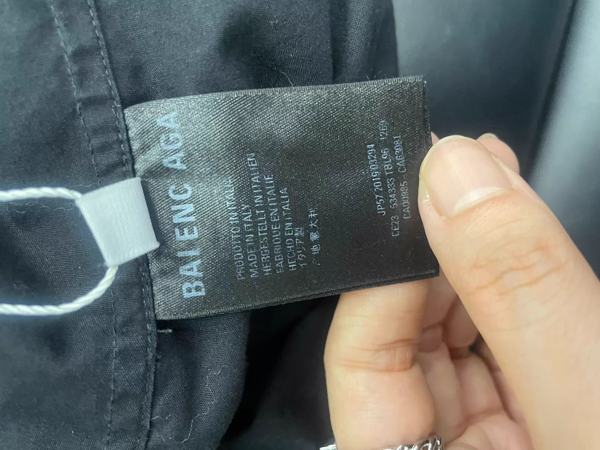 Balenciaga BALENCIAGA LS Shirt Size 38 Excellent Condition Size US S / EU 44-46 / 1 - 5 Thumbnail
