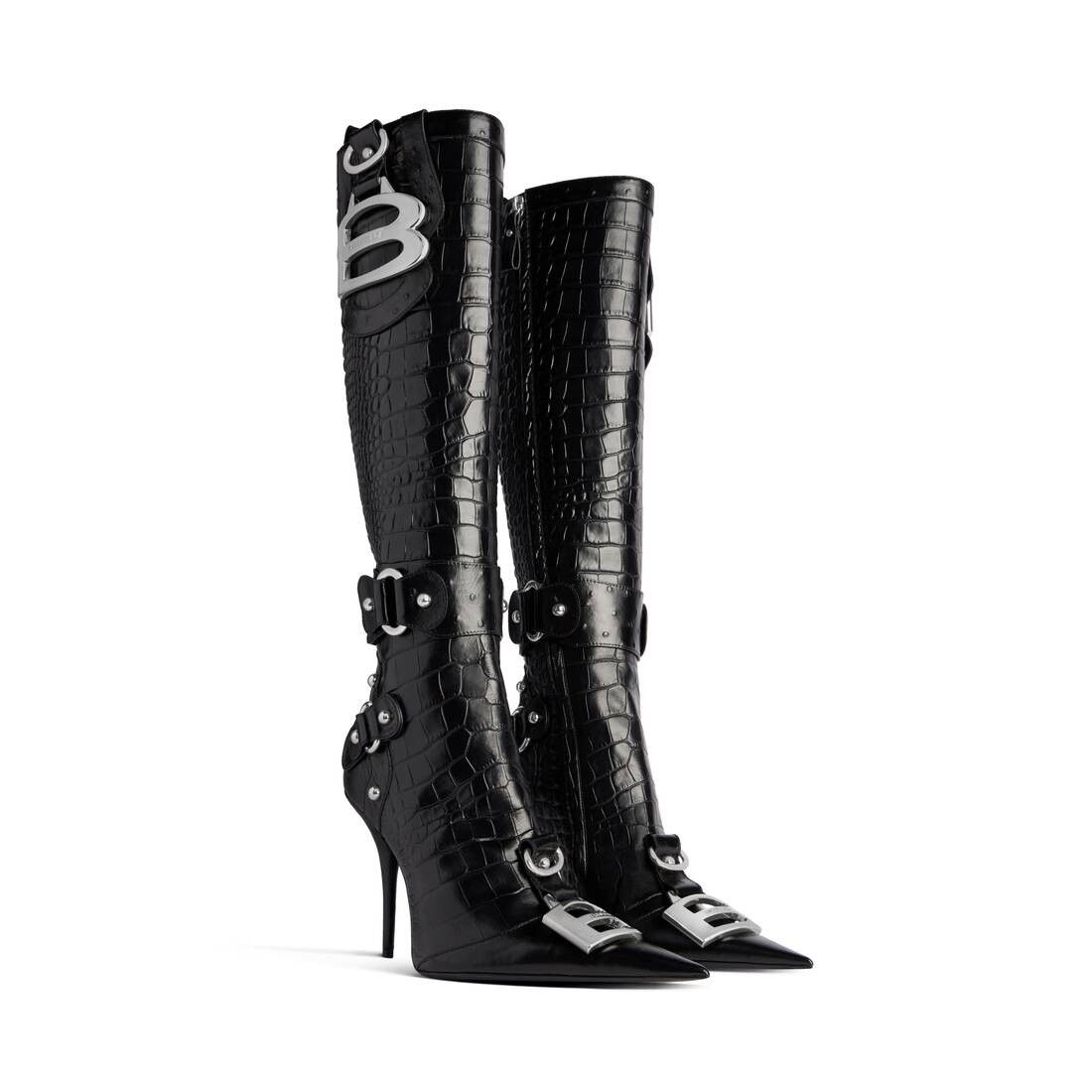 Balenciaga o1tr1nto1125 Essex Boots in Black Size US 7 / IT 37 - 6 Thumbnail