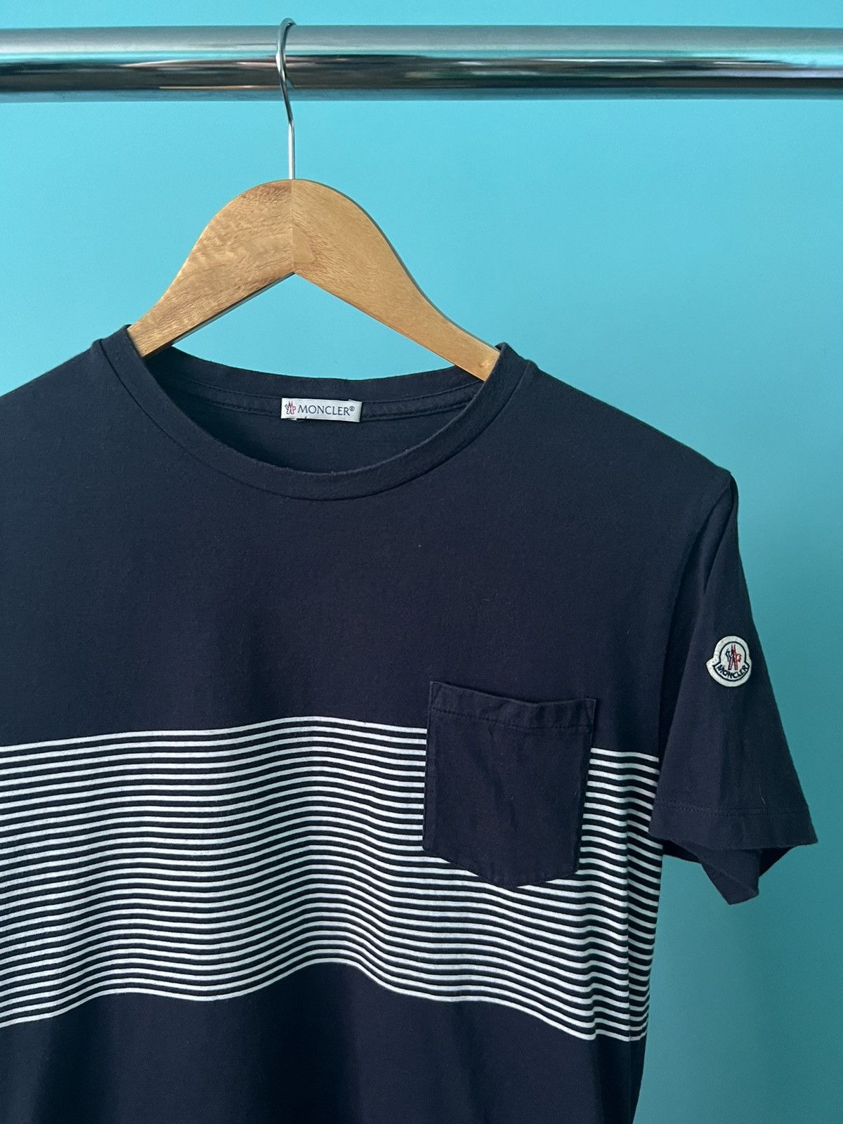 Moncler Moncler tee pocket polo short Size US L / EU 52-54 / 3 - 2 Thumbnail