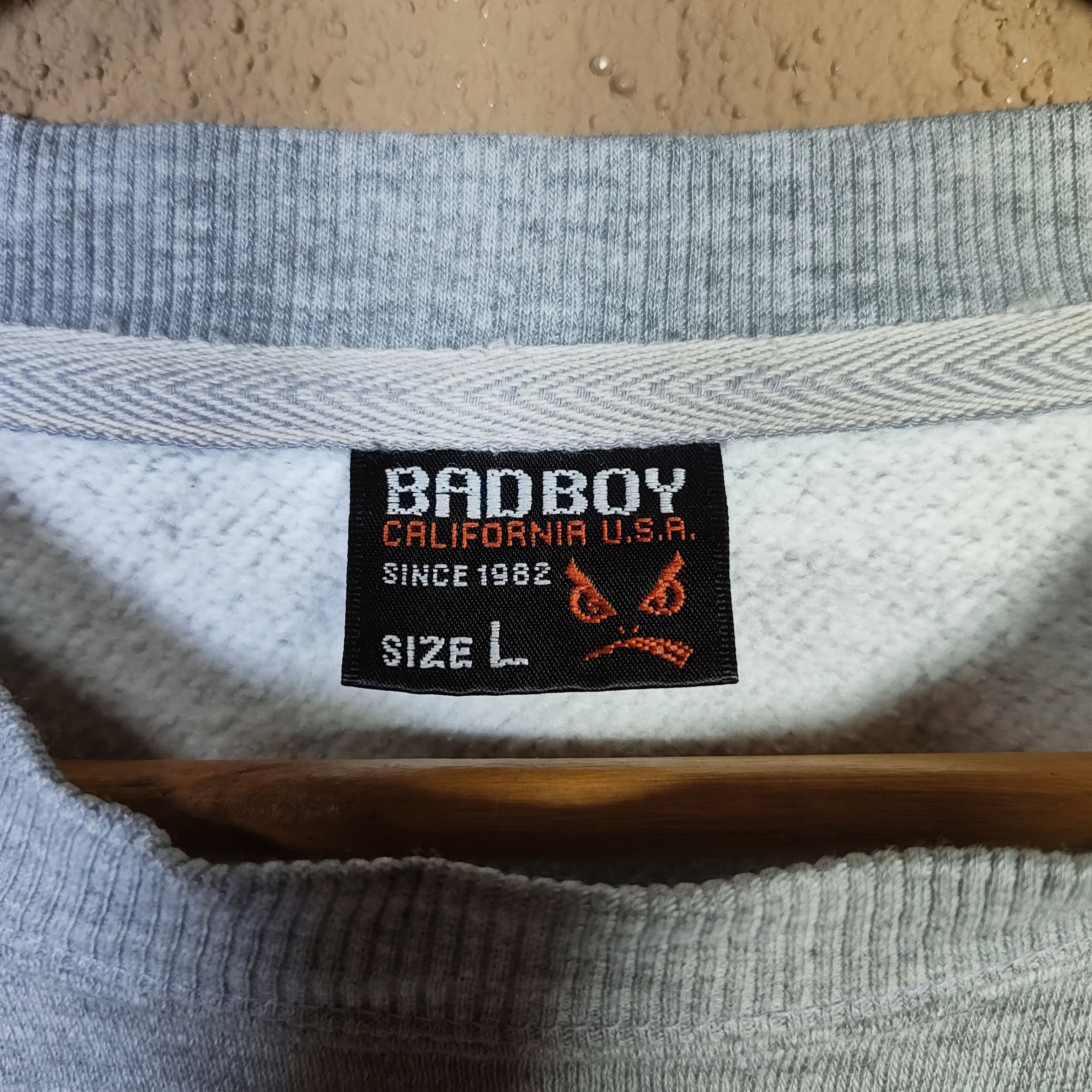 Vintage Vintage Y2K BAD BOY Embroidered Logo Sweatshirt Size US M / EU 48-50 / 2 - 5 Thumbnail