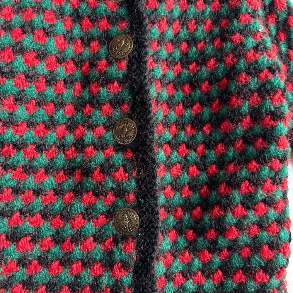 Designer Vintage Knitted Kids Vest Size US XXS / EU 40 - 4 Thumbnail