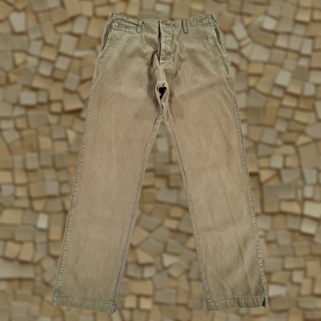 Carhartt Carhartt Mens Trousers Khaki Green W34 L32 Relaxed Straight Workwear Pant Size US 34 / EU 50 - 1 Thumbnail