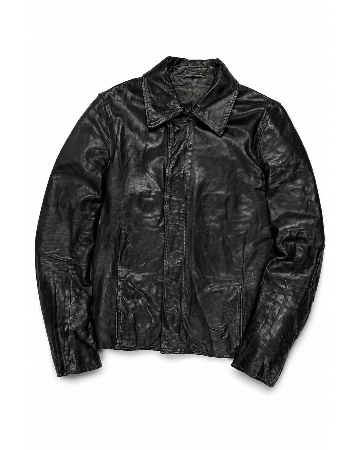 Carol Christian Poell Carol Christian Poell Scarstitch Leather Jacket - FW05 Size US S / EU 44-46 / 1 - 1 Thumbnail