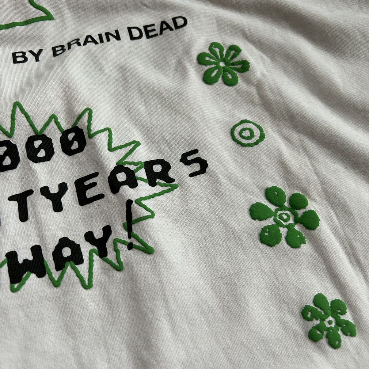 Brain Dead 1991 GREEN DAY Kerplunk! 2000 Light Years Away T-SHiRT Size US XL / EU 56 / 4 - 6 Thumbnail