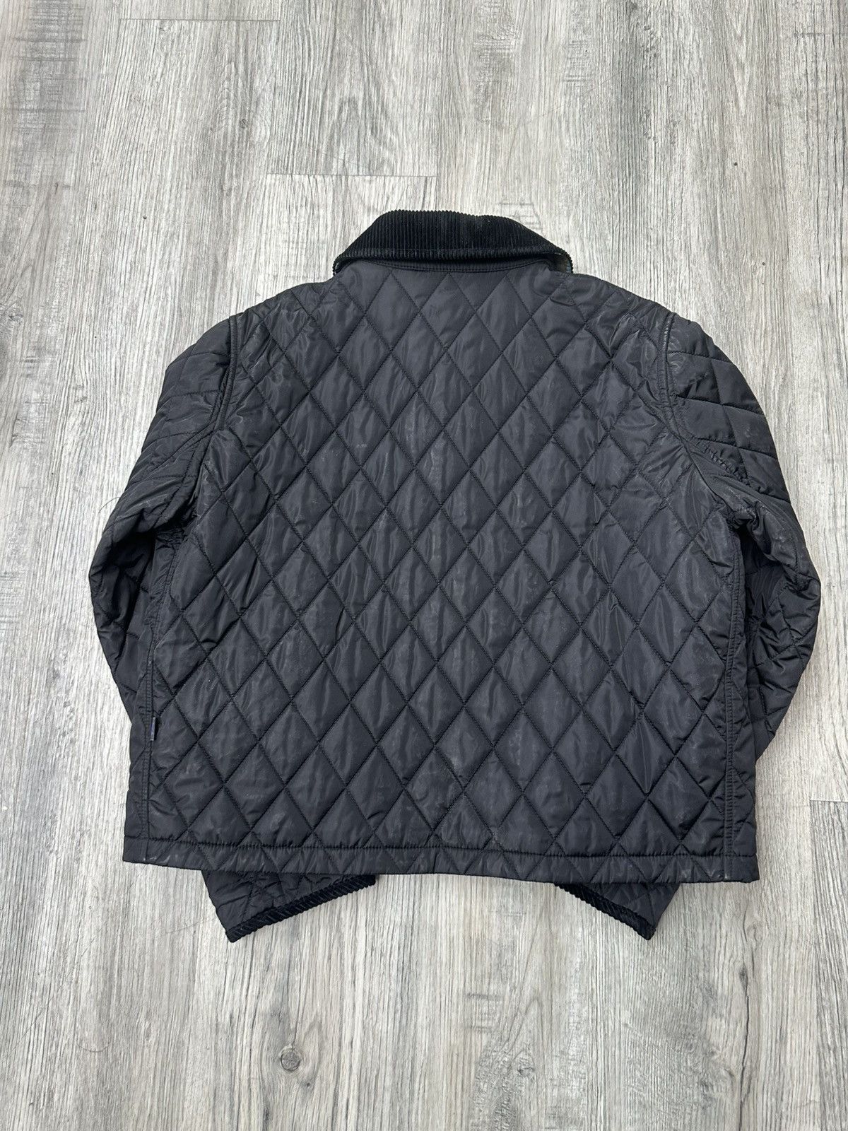 Burberry Burberry Quilted Jacket - Green Plaid Print Size US L / EU 52-54 / 3 - 4 Thumbnail
