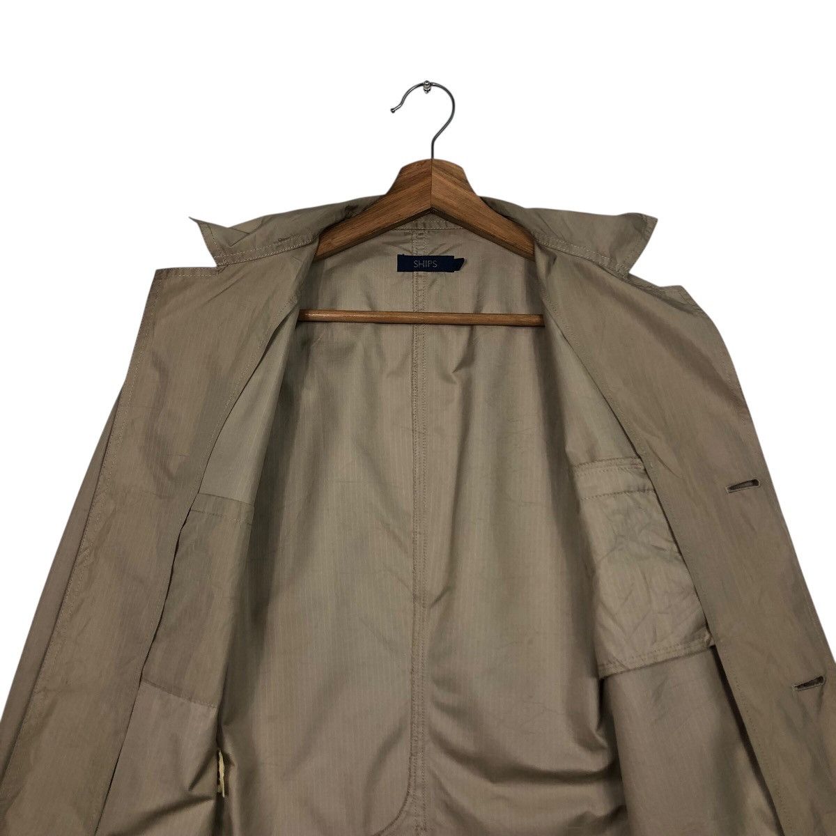SHIPS 📌Vintage Chore Work Jacket Duck Canvas Ships Issey Miyake Size US L / EU 52-54 / 3 - 15 Thumbnail