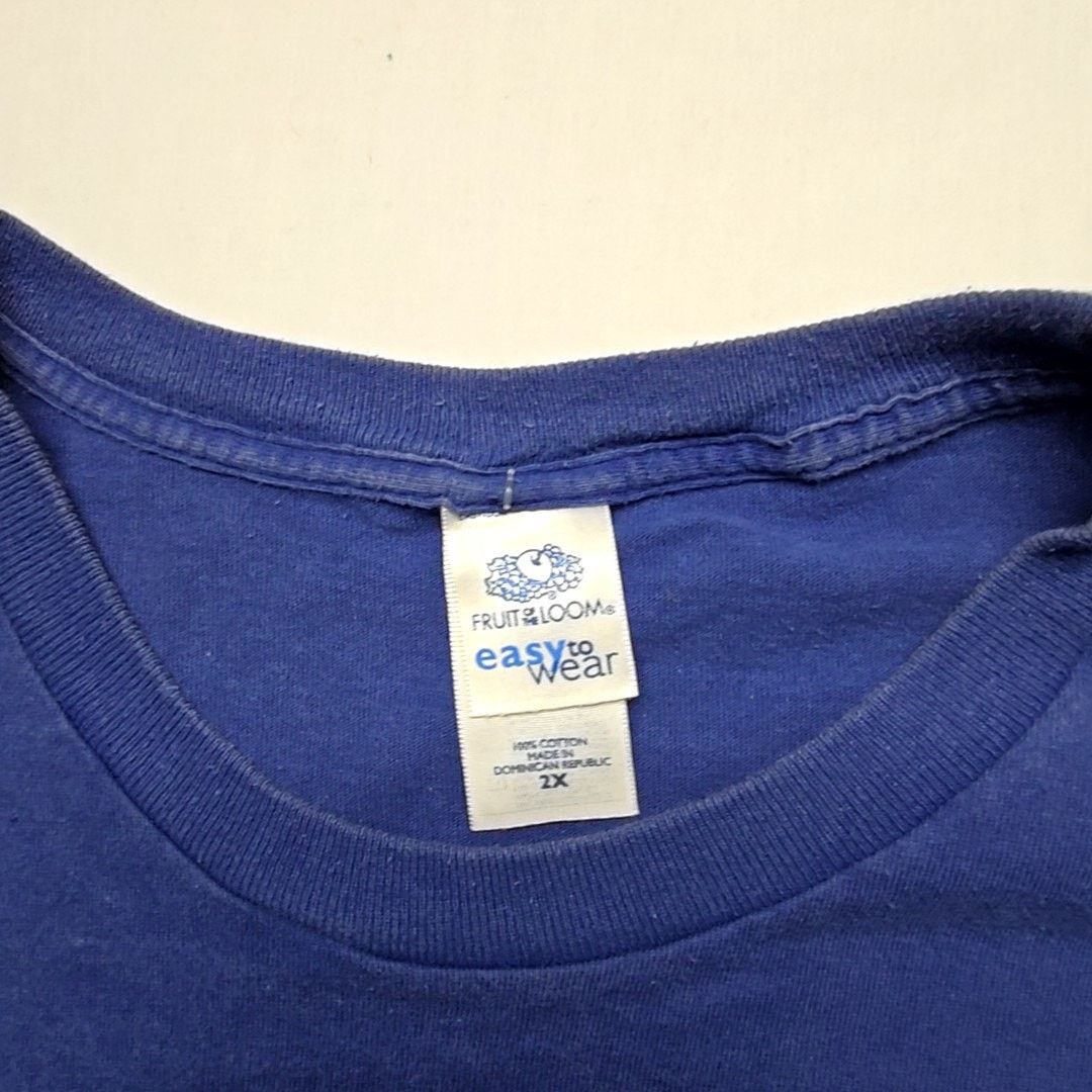 Fruit Of The Loom Kauai Hawaii The Garden Isle Tee Dolphin Blue 2X Shirt Size US XXL / EU 58 / 5 - 8 Thumbnail
