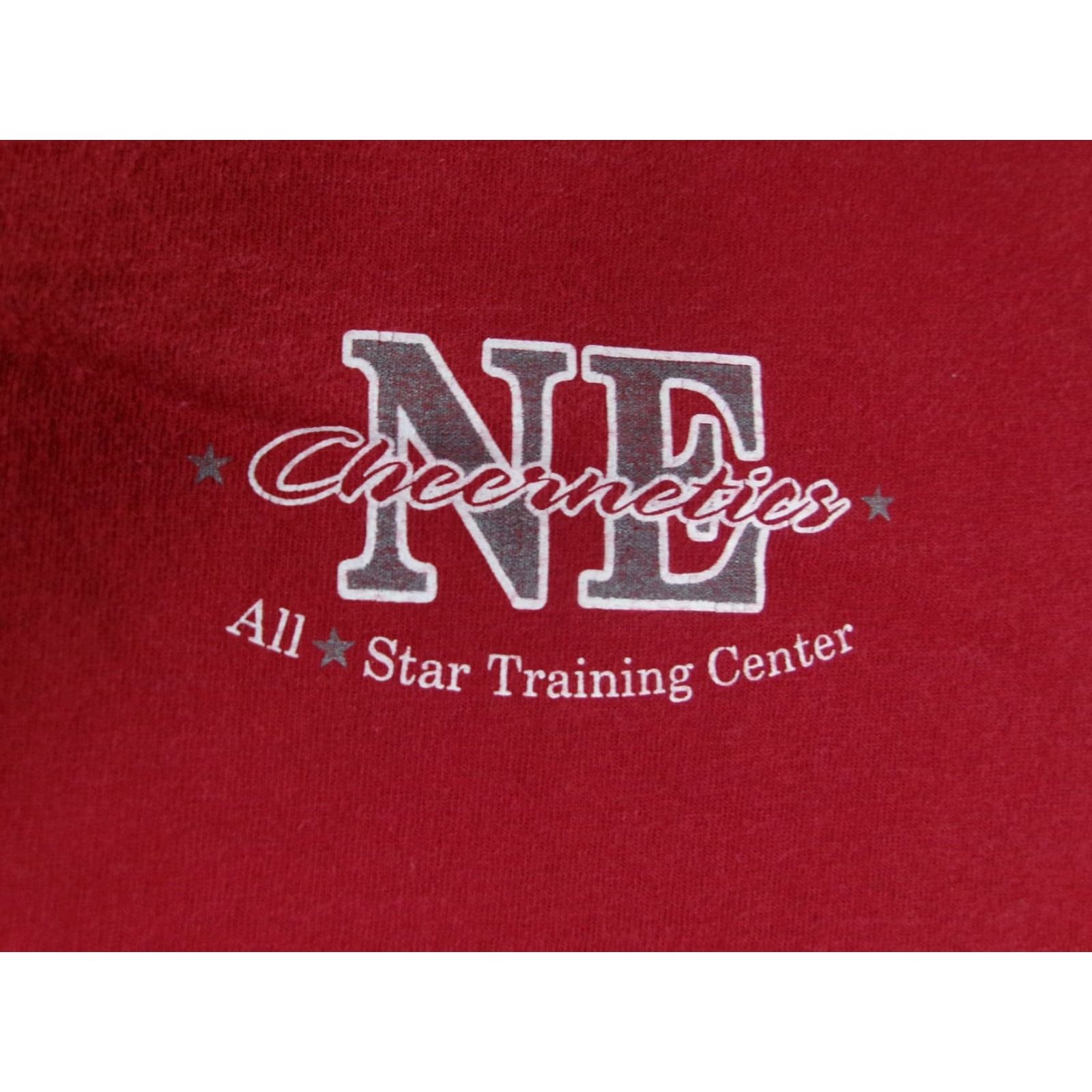 Anvil VINTAGE Northeast Cheernetics Shirt Men Large Red Graphic Short Sleeve Cheer USA Size US L / EU 52-54 / 3 - 3 Thumbnail