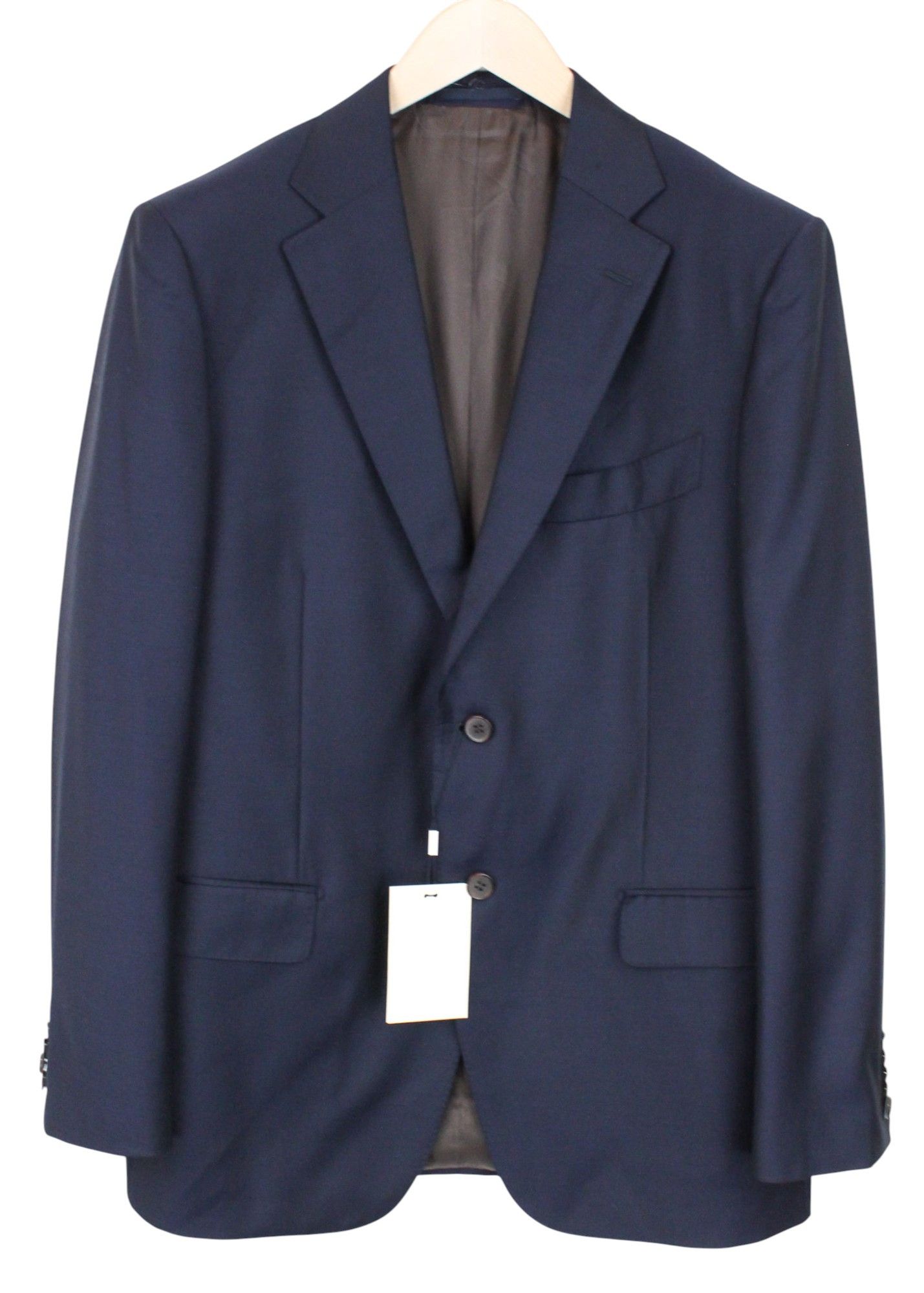 Suitsupply NAPOLI UK44R Navy Wool S110 Suit 67738 Size 44R - 2 Thumbnail