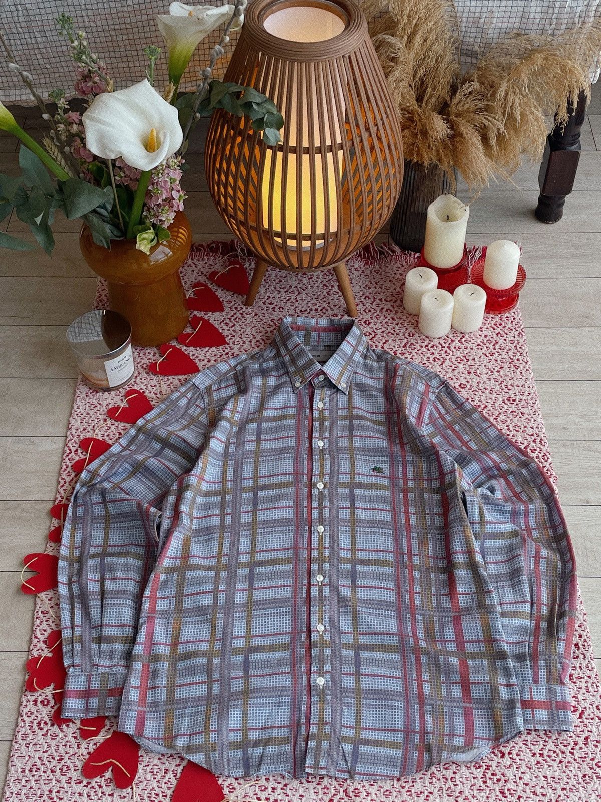 Etro Etro Milano Multicolor Check Shirt Size US M / EU 48-50 / 2 - 2 Thumbnail