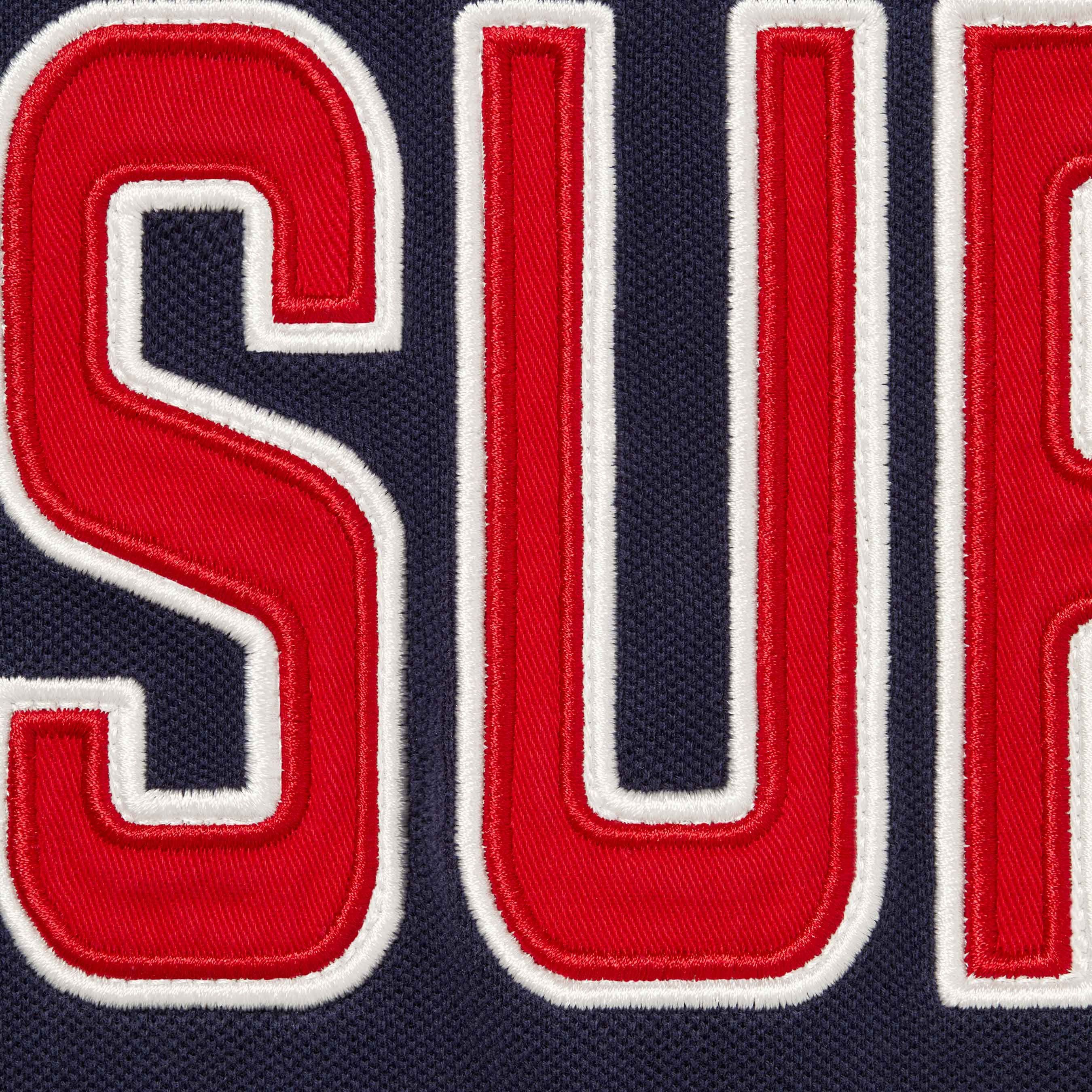 Supreme Supreme Twill Appliqué Polo Size US XXL / EU 58 / 5 - 2 Thumbnail